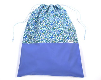 Pochon à linge, Sac à lingerie de voyage, Accessoire de voyage, Liberty of London, Popeline, "Betsy BerryA", Cadeau pour elle