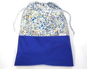 Pochon à linge, Sac à lingerie de voyage, Accessoire de voyage, Liberty of London, Tana Lawn, ”Felda B”, Cadeau pour elle