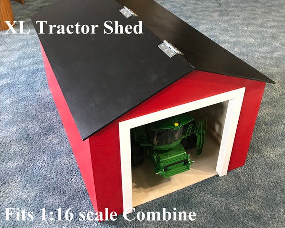 toy tractor shed