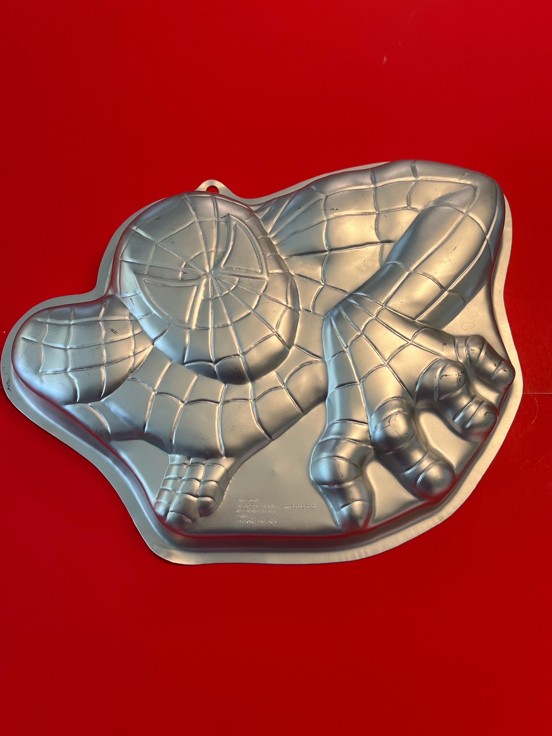 Wilton Marvel Spiderman 2002 Cake Pan 2105-5050 Retired EUC - Main Image