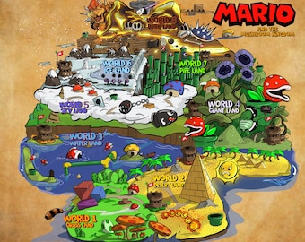 Super Mario Map