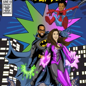 Custom Comic Book Cover image 1