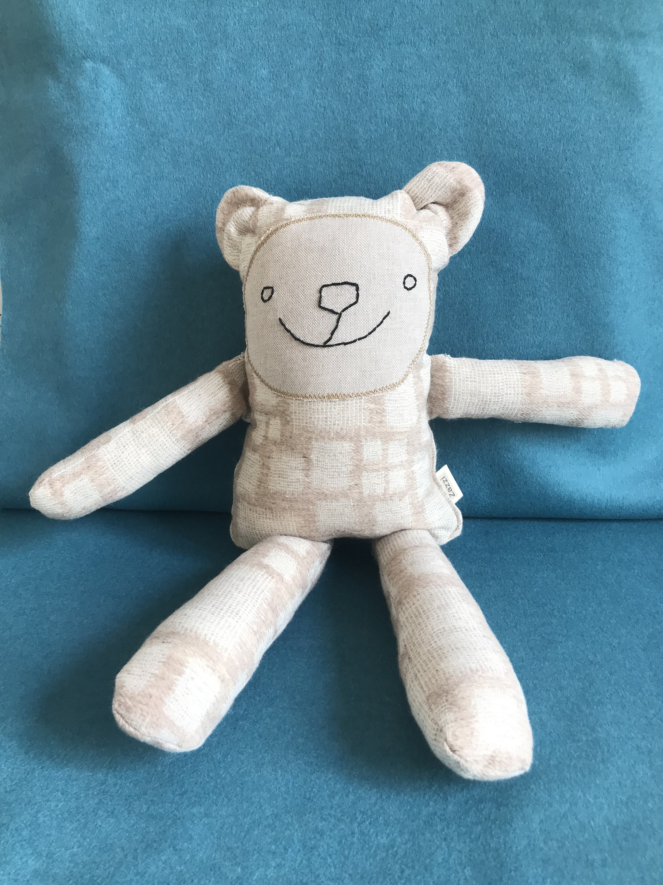 ORSO IMBOTTITO beige avorio ricamato Etsy 日本