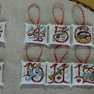 12 Days of Christmas Ornaments | Etsy