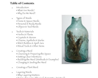 Witchery 101 - Wards: How to Create and Maintain Energetic Protection - PDF Instant Download