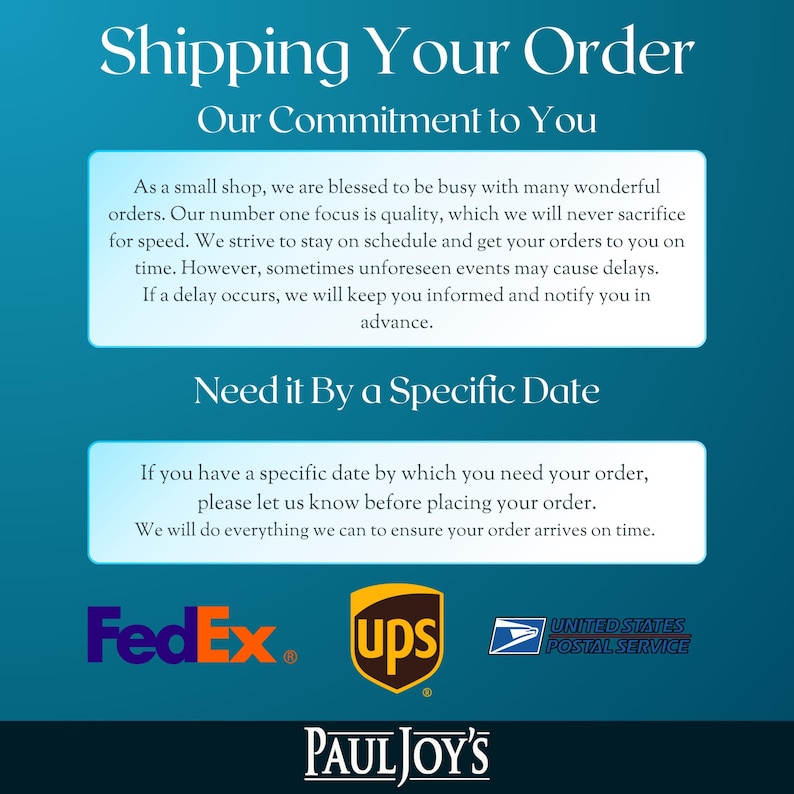 a flyer for a special order for a special order