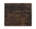 Dark Brown Stained Blank Wooden Panel. An Antiqued Rustic Distressed Flat Lay Photo Backdrop. A Metal Sign Mounting Board. Blank Sign Canvas 