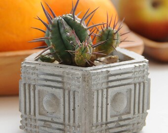 Cement Planter, Ancient Ruin #1, Pentagon