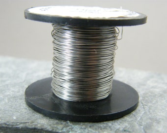 28 Gauge Stainless Steel Wire: Jewelry Making, Wire Wrapping (10 Meters)