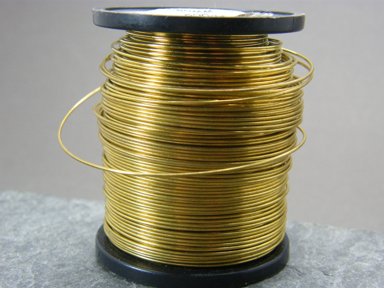 Gold Half Round Wire, 10 Ft of 8 Gauge Wire, Red Brass Wire, Rings Wire,  Fat Bangle Wire, Jewelry Wire, Copper Wire, Jewelry Making Wire 