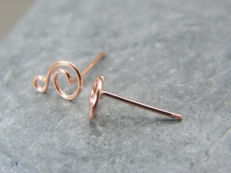 Copper Earring Posts Handmade Copper Findings Handmade Etsy