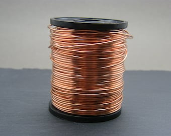 Copper wire ~ 1mm gauge bare copper wire ~ Antique copper wire ~ 18g copper wire ~ Jewellery supplies ~ Wire wrapping ~ Jewelry wire ~ UK ~