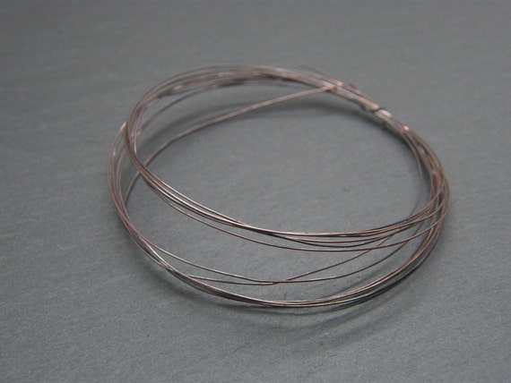 20 Gauge 925 Sterling Silver Wire 0.8mm Half Soft Hard (Round 5 Feet) -  Yahoo Shopping