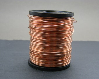 Copper wire ~ 0.8mm gauge bare copper wire ~ Antique Copper jewellery wire ~ 20g copper ~ Jewellery supplies ~ Wire wrapping ~ Jewelry wire