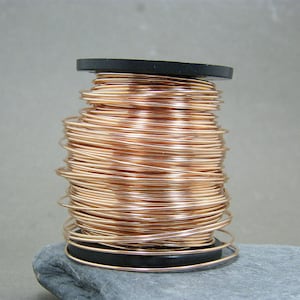 Bronze wire ~ 1mm gauge bare bronze wire ~ Bronze jewellery wire ~ 18g bronze wire ~ Jewellery supplies ~ Wire wrapping ~ Jewelry wire ~ UK