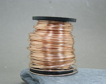 Bare Bronze Jewelry Wire: 1mm, 18 Gauge, 4 Meter Coil