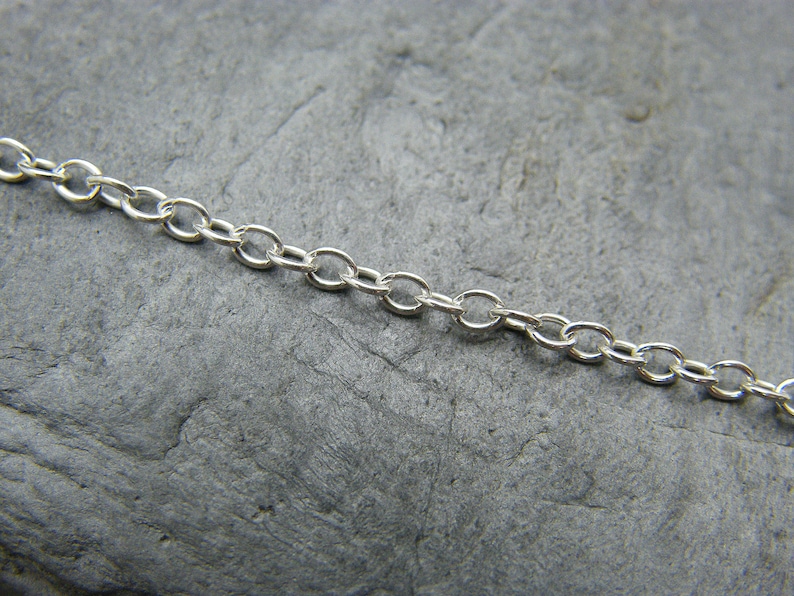 Sterling Silver Chain Silver Necklace Sterling Silver Etsy UK