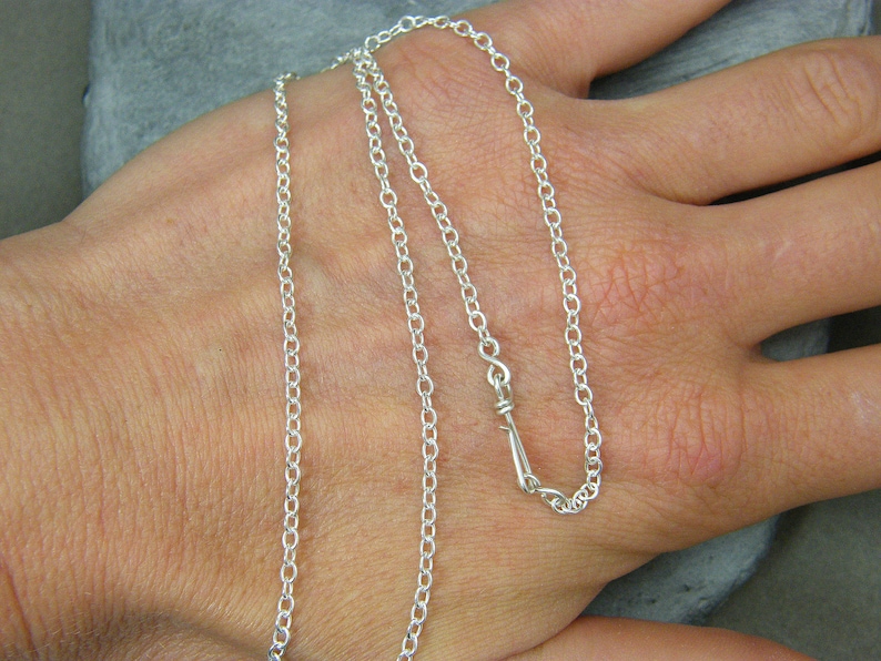 Sterling Silver Chain Silver Necklace Sterling Silver Etsy UK