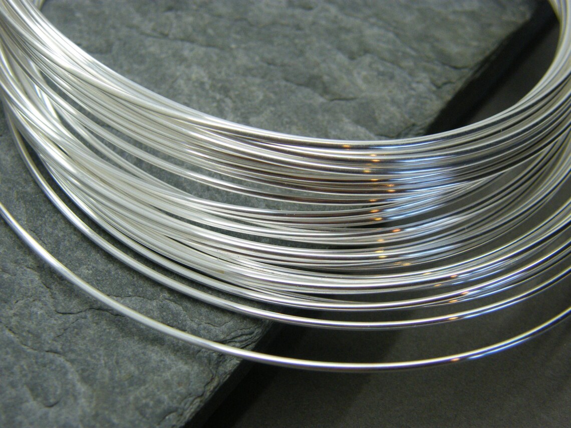 Silver Filled Wire 1.25mm Sterling Silver Filled Wire Etsy
