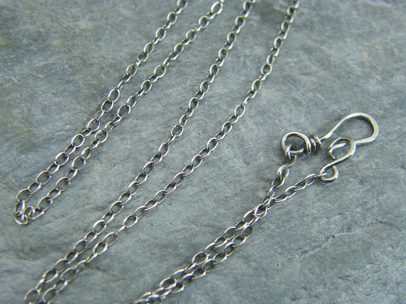 Sterling Silver Chain Silver Necklace Sterling Silver Etsy UK