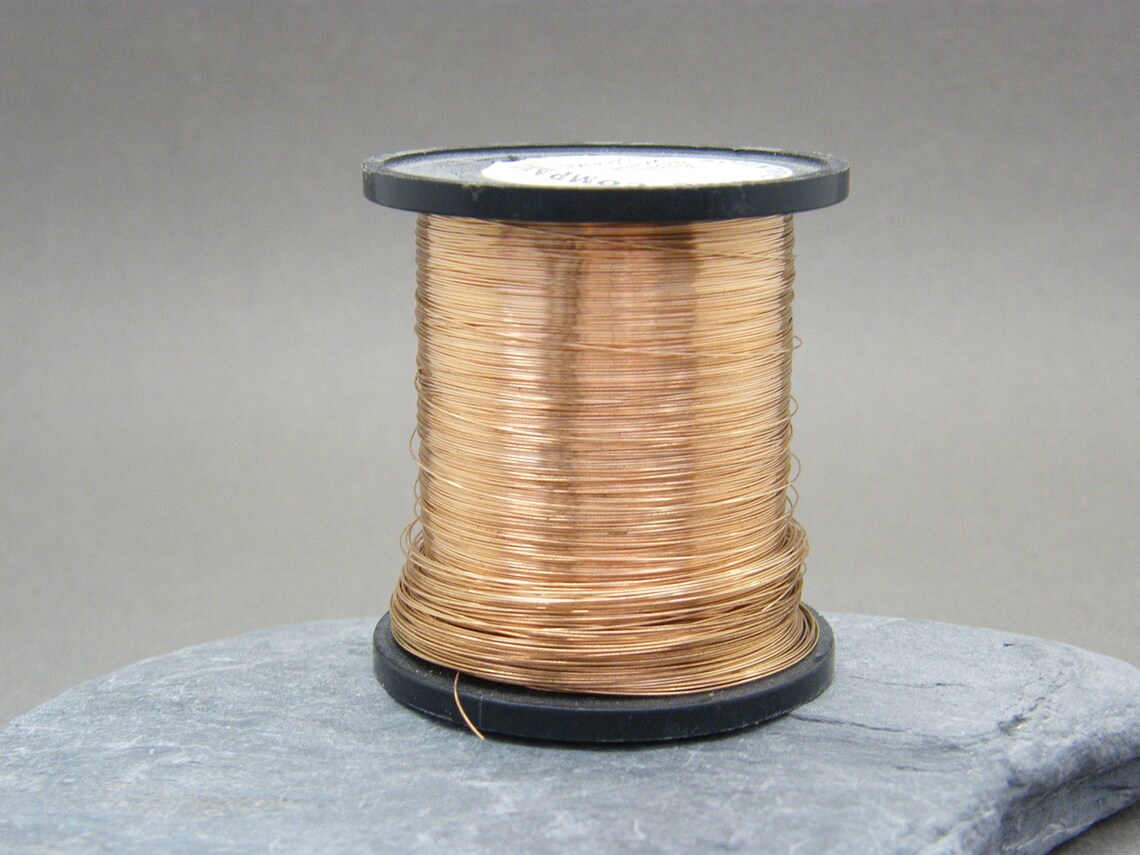 Bronze wire 0.3 mm gauge bare bronze wire Solid bronze Etsy