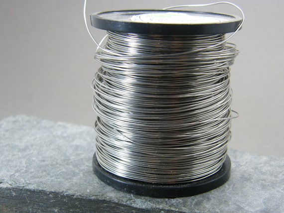 Stainless steel wire ~ 0.7mm Stainless steel jewellery wire ~ 21g stainless  steel wire ~ Jewellery supplies ~ Wire wrapping ~ Jewelry wire