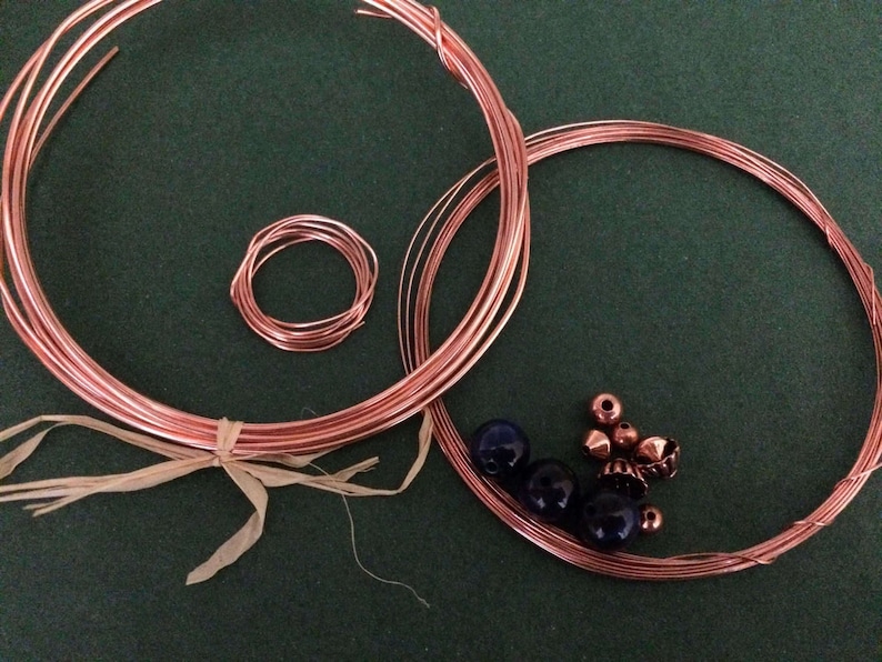 Wire wrapped jewelry kit Do it yourself jewellery kit Wire Etsy