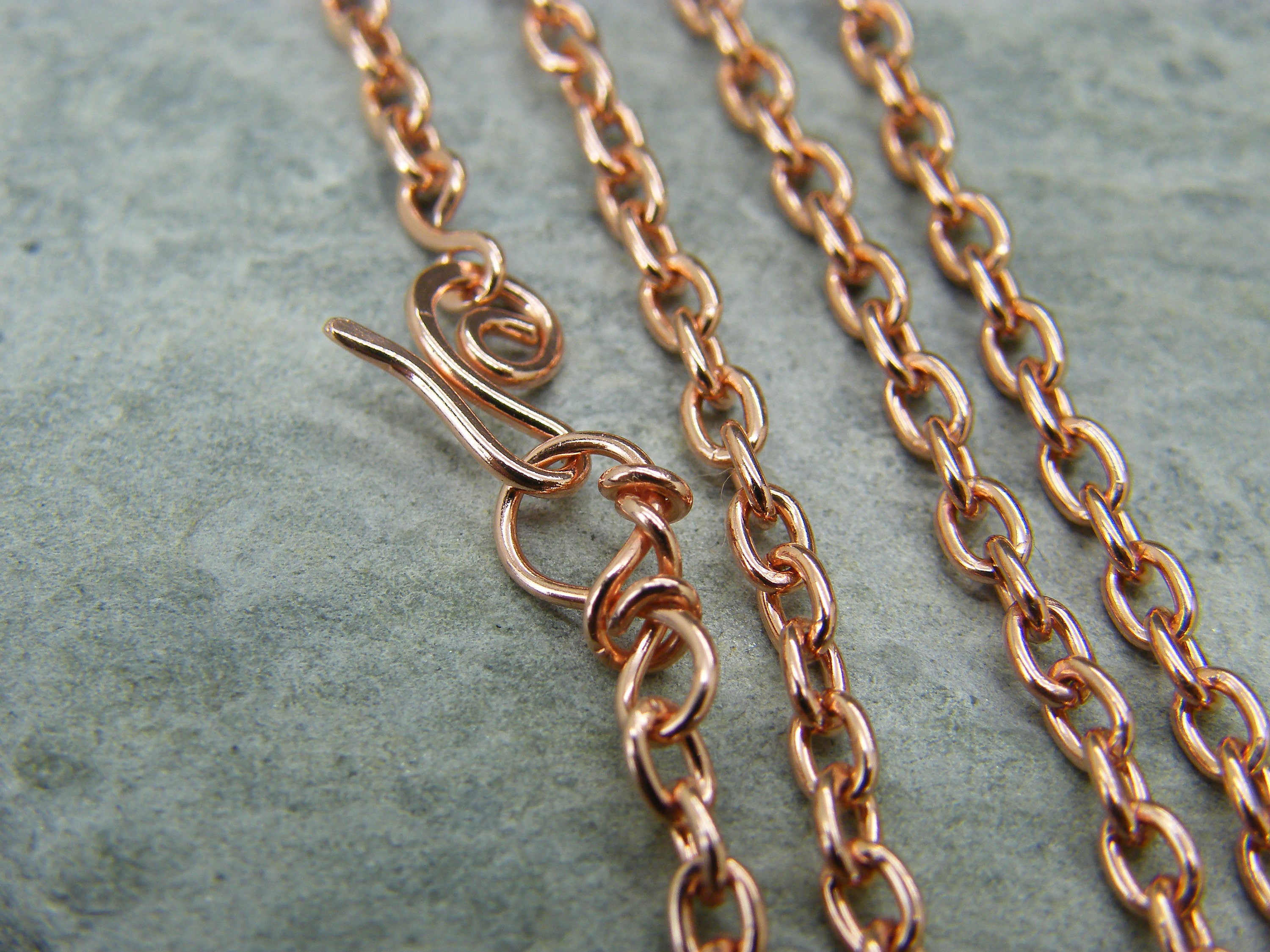 Antique Copper Chain Copper Chain Solid Copper Chain - Etsy UK
