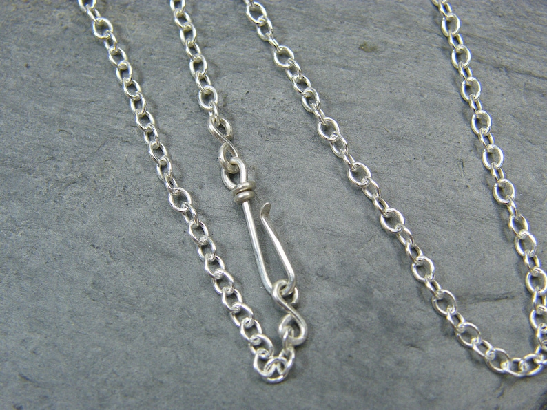 Sterling Silver Chain Silver Necklace Sterling Silver Etsy UK
