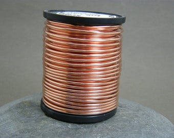 Koperdraad ~ 1,6 mm meter kale koperdraad ~ Antieke koperdraad ~ 16g koperdraad ~ Sieradenbenodigdheden ~ Draadverpakking ~ Sieradendraad ~ UK