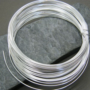 Silver filled wire ~ 1.25mm ~ Sterling silver filled wire ~ 16g silver filled ~ Jewellery supplies ~ Wire wrapping ~ Jewelry ~ UK supplier