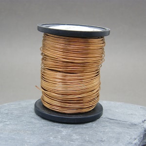 Bronze wire ~ 0.7mm  bare bronze wire ~ Bronze jewellery wire ~ 21g solid bronze wire ~ Jewellery supplies ~ Wire wrapping ~ Jewelry wire ~