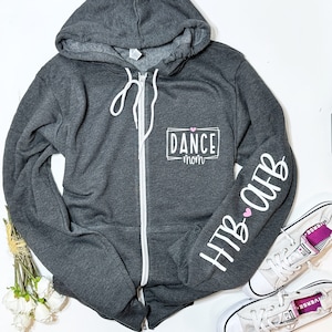 Dance Mom, Dance Mom Zip Up, Dance Mom sweatshirt, Mom sweatshirt, Kids Names Sweater, Personalized Gifts, Mothers Day Gift, Gift, Dancer