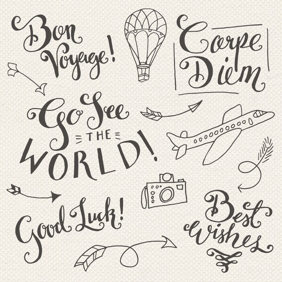 bon voyage clipart