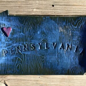 Pennsylvania Stoneware Shaped Plate