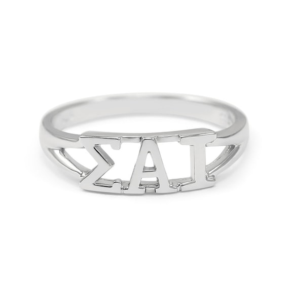 Greek Alphabet Letter Iota Charm Sterling Silver - Made in the USA Greek Alphabet Letter Iota Charm Sterling Silver - Made in the USA