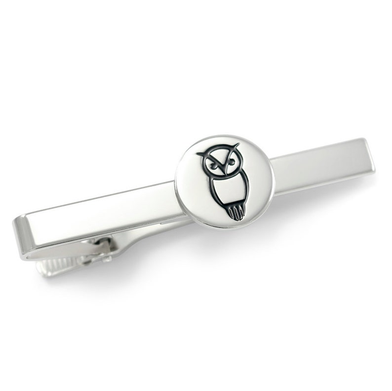 Owl Inspired Tie Clip Bar Gifts for Him Suit and Tie Accessories Tie Clips Mens Tie Clips Gifts for Men Father/'s Day Gifts