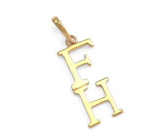 585er Solid Gold Anhänger // Bruderschaft Schmuck // Kleine und große Geschenke // Gold // Echt Gold Halskette