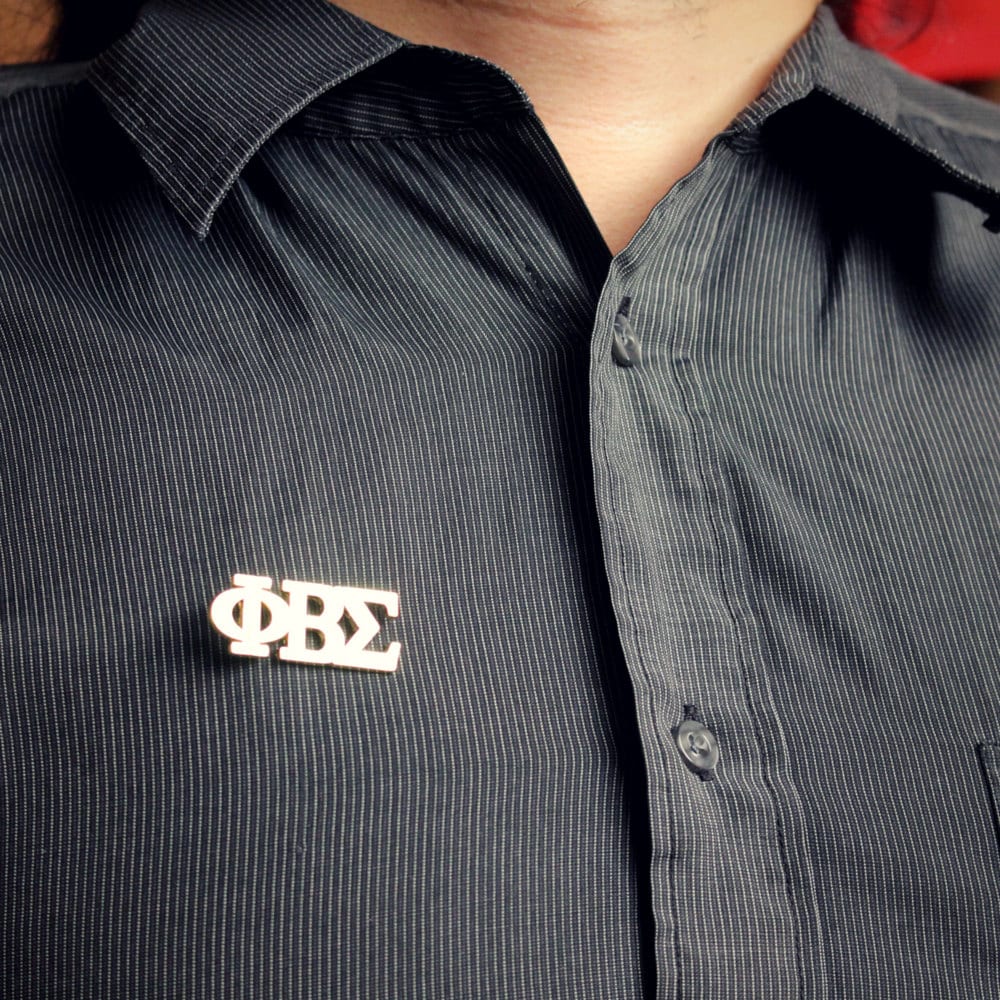 Phi Beta Sigma 14k gold plated lapel pin // Fraternity Gifts // ΦΒΣ Fraternity // Fraternity Gifts // Gifts for Him // Brotherhood // Greek
