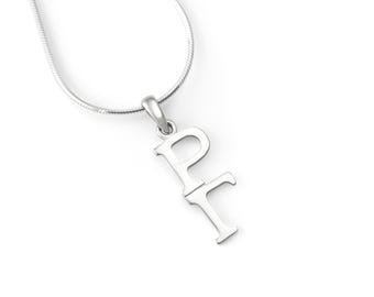 Rho Gamma Sterling Silver Lavaliere Pendant // Sorority Jewelry // Sorority Gifts // Sorority necklace // Big and Little gifts