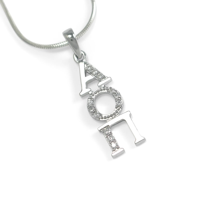 Historical Memorabilia Pi Kappa Alpha Sterling Silver Lavaliere Pendant With Simulated Diamonds Collectibles Drukgreen Bt - Pi Kappa Alpha Pendant