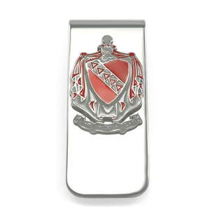 Tau Kappa Epsilon Geldklammer / TKE Fraternity Accessoires / Fraternity Gifts / Geldclip / Geschenke für Ihn / TKE Wappen