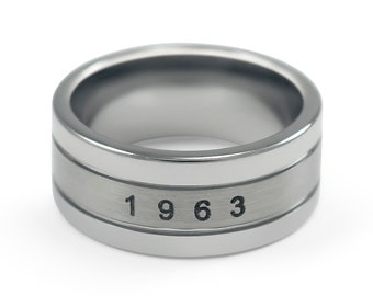 Iota Phi Theta Tungsten Ring // IΦΘ Fraternity Accessories // Fraternity Ring //  Fraternity Jewelry // Fraternity Gifts // Ring