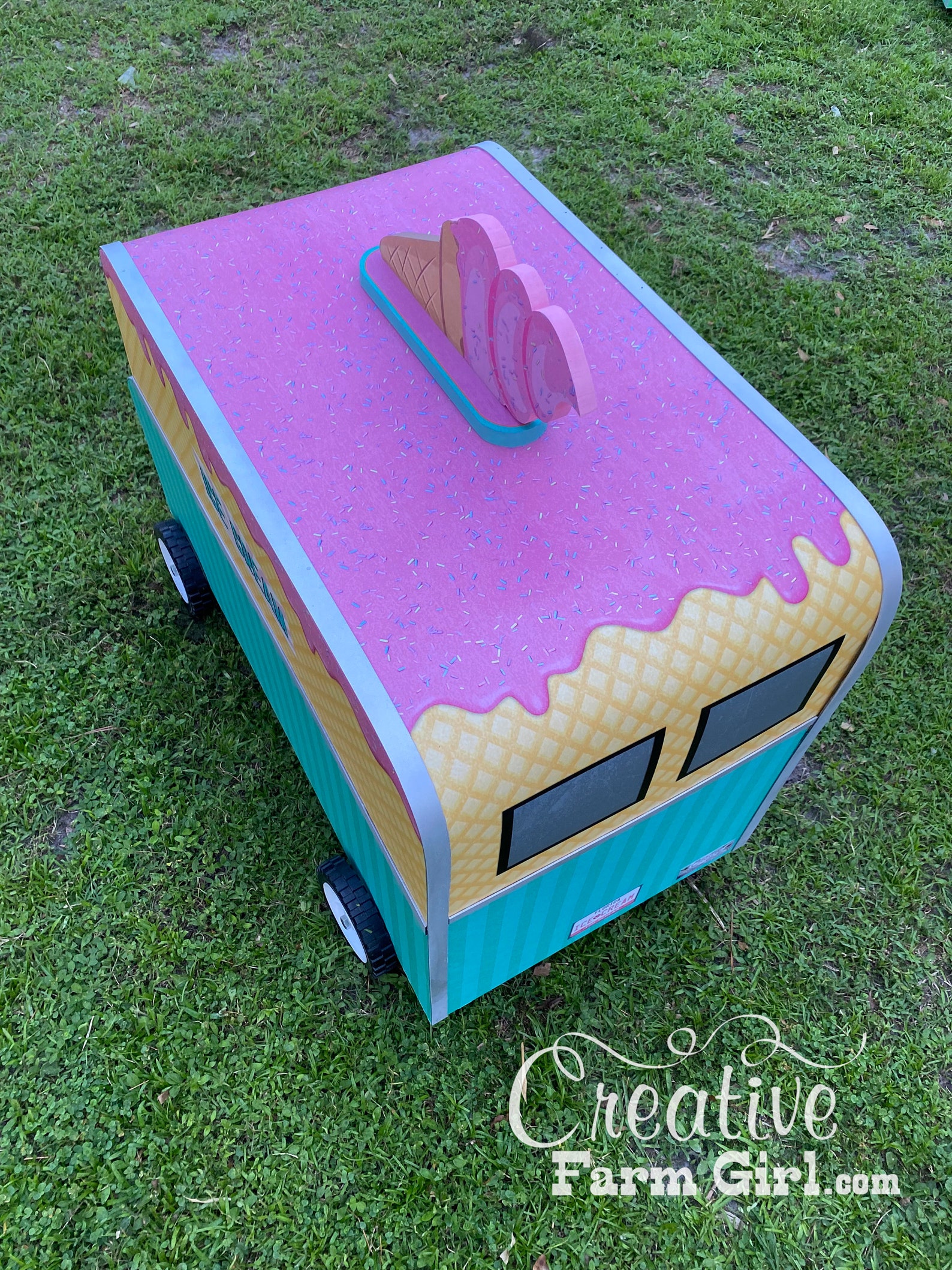 Ice Cream Truck Dog House/dog Camper/pet Camper/pet Etsy