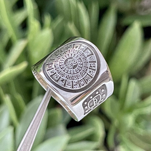Met andere bands nerveus worden Kan niet TZOLKIN MAYAN CALENDAR Sterling Silver Hand Casted Mens - Etsy Met andere bands nerveus worden Kan niet TZOLKIN MAYAN CALENDAR Sterling Silver Hand Casted Mens - Etsy