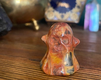 Crazy Agate Ghost Gemstone Crystal Friend