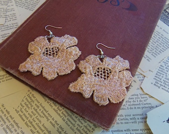 Gold Lace earrings