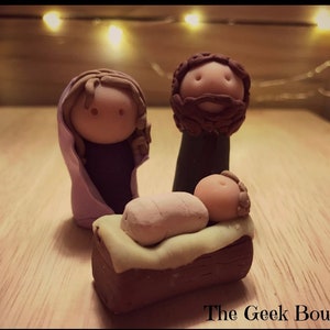 Natividad (conjunto de tres)