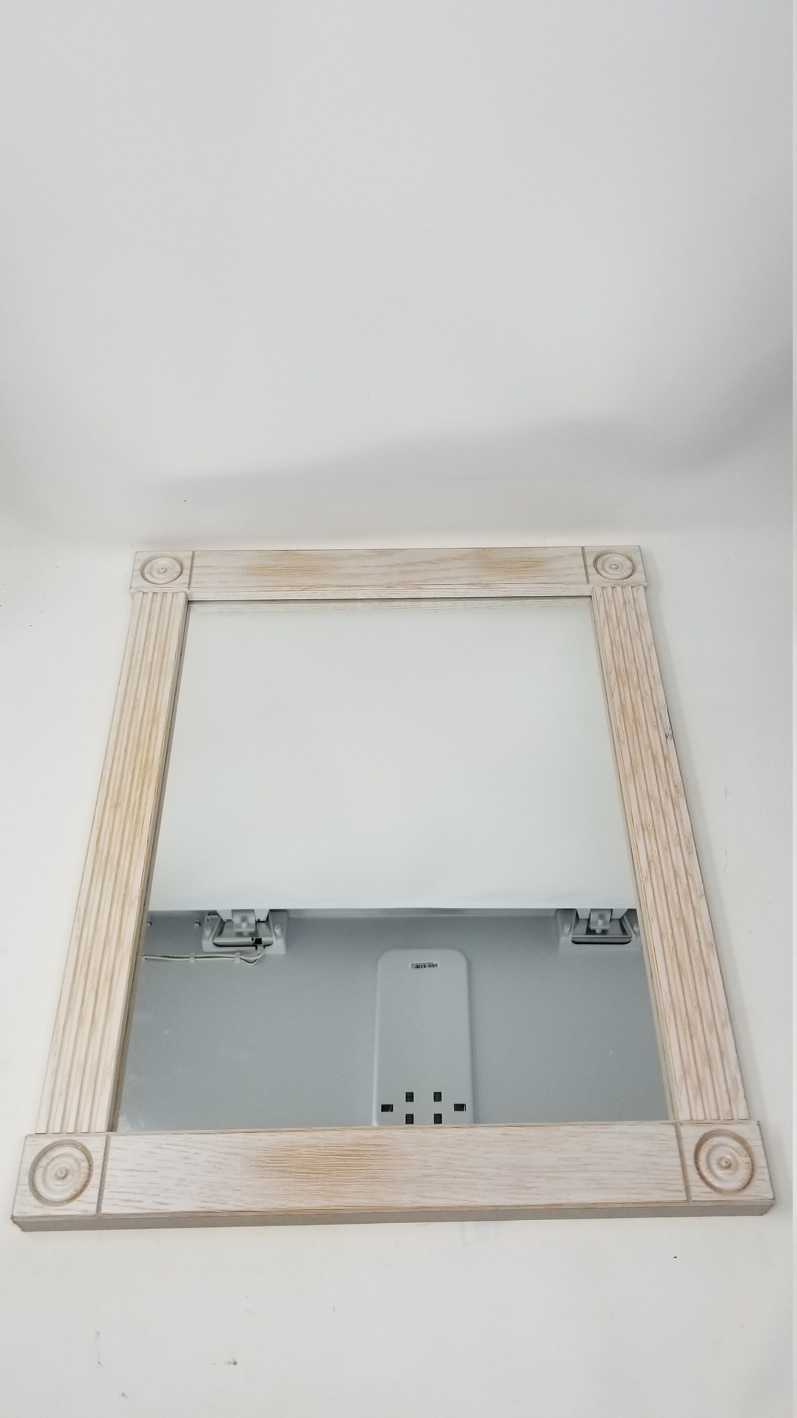 11x14 Mirror Glass Rosette Wall Solid Wood Picture Frame Etsy
