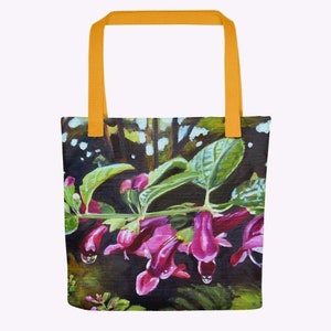 Tote bag of native Hawaiian mint, Stenogyne calaminthoides. A perfect gift of aloha!